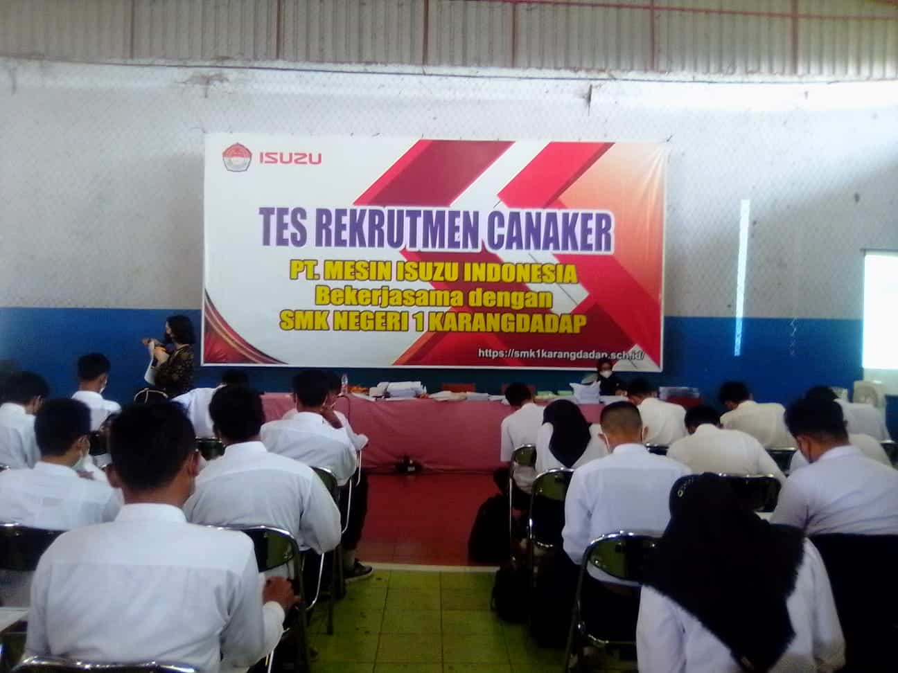 Rekrutmen Calon Tenaga Kerja PT. Mesin Isuzu Indonesia Di SMK N 1